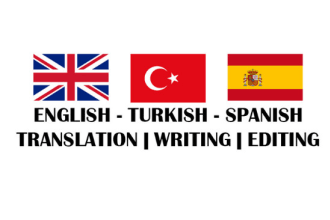manually translate to english spanish and turkish