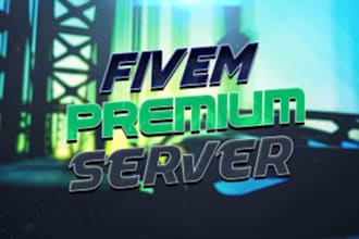 make fivem server for you