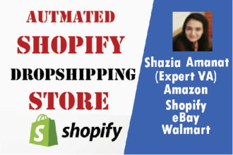 build shopify dropshipping store create shopify website