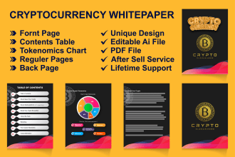 design a crypto white paper for your cryptocurrency