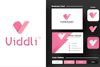 do modern brand logo, corporate brand identity guidelines in 24 hrs