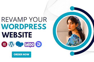 develop or redesign your wordpress website