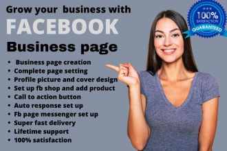 design impressive facebook business page creation, fb fan page set up
