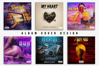 design professional album, mixtape or single cover art