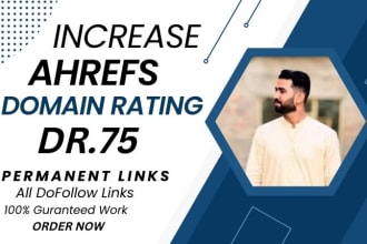 increase domain rating 70 ahrefs domain rating 70