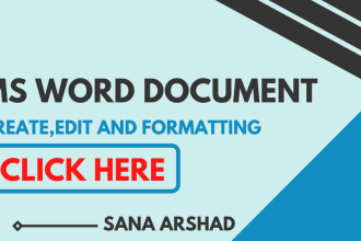 ms word template and formatting