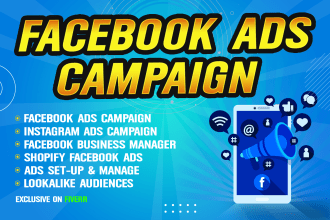 setup shopify facebook ads campaign for leads and seals