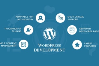 create wordpress website and bug solve and support