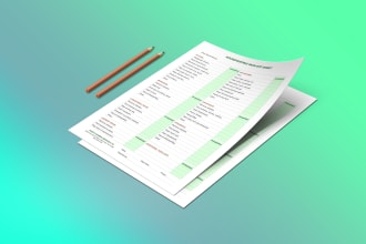 do housekeeping sign off sheet or cleaning checklist