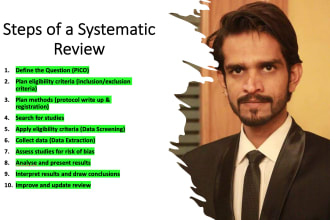 provide training for systematic reviews and meta analysis