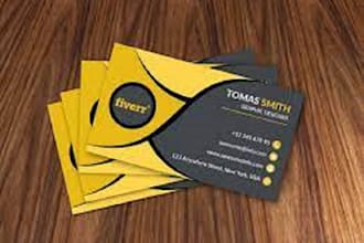 design professional and quality business card
