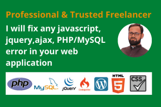 fix error website error PHP, mysql, wordpress, any platform