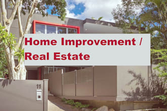 do SEO guest post on home improvement related on high da pa