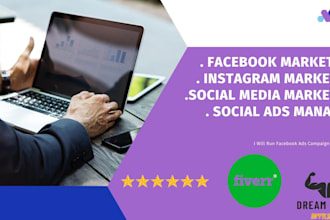 run facebook ads campaign and manage