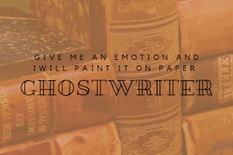 ghostwrite dynamic fictional and non fictional  content