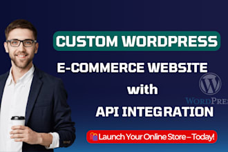 build wordpress ecommerce website online store and amazon affiliate site