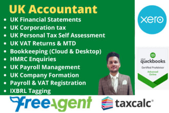 provide all types of accounting services for UK clients