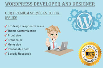 fix wordpress issues to make it a perfect website