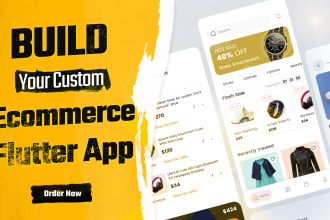 build flutter ecommerce app grocery, pharmacy, restaurant, taxi, food delivery