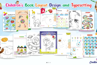 kid friendly book formatting and layout
