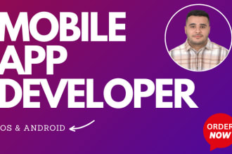 design and build android and IOS app