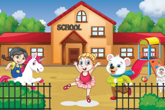 do children storybook illustrations for amazon