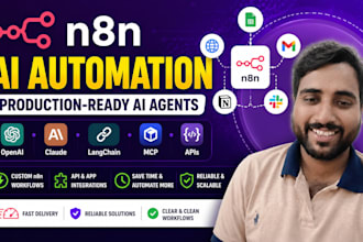 build ai agents, ai automations and ai workflows using n8n