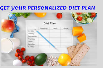 create a personalized diet and gym workout program with garanteed results
