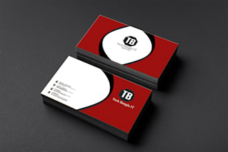 do a professional  luxury business  card design