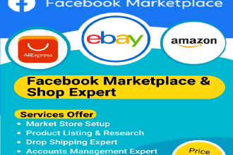 list your products at  facebook marketplace and tiktok shops