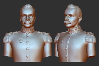 do premium 3d printable characters,sculpted and ready to print