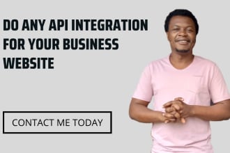 do API integration and API development on your wordpress website