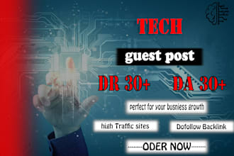 publish technology guest post on high da blog