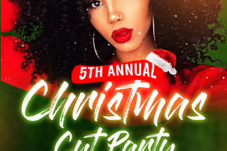 design a concert, nightclub, event or party flyer