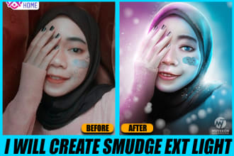 create your photos on smudge ext light