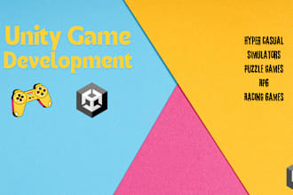 develop 3d and 2d games in unity