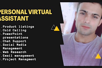 be your full time personal virtual assistant