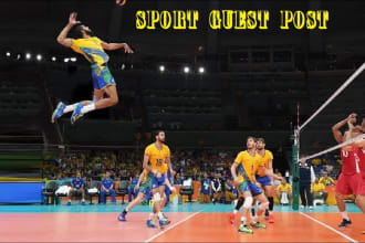 provide sports guest posts backlinks