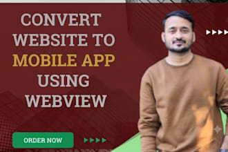 convert website to app for android