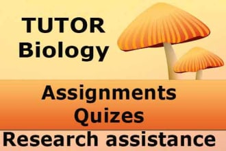 write biology  botany, zoology assignments and articles