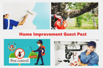 guest posting about home improvement is on the agenda