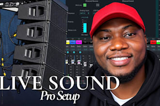 help setup sound, pa systems and mic as an audio engineer