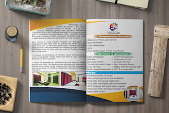 design the better flyer, poster, brochure and prospects
