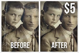 restore your damaged photos fast