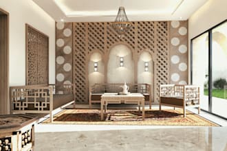 do interior decoration and 3d renderings
