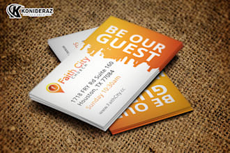 make amazing and professional business card
