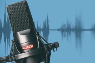 edit your audio podcast to repair and improve quality in 24h
