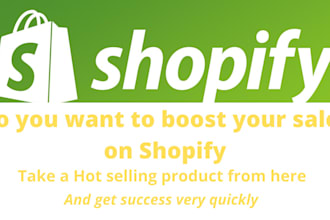 find 5 winning products for shopify store and best dropshipping product
