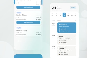 design UI UX for mobile app with figma for ios or android