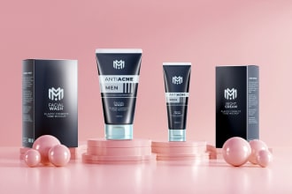 do a realistic digital 3d product mockup in photoshop